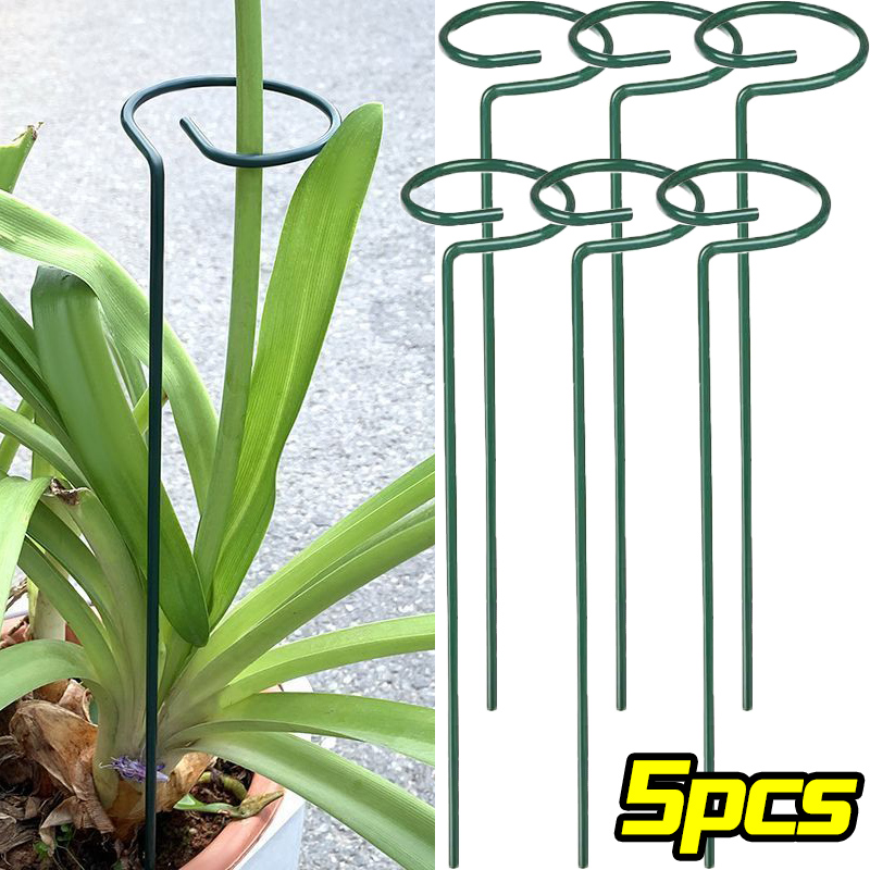 Gardening Tools Hoe - 1/10pcs Tuin Ondersteuning Stake Ring Metalen
