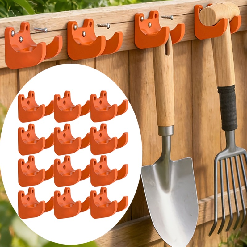 Gardening Tools Types - 2-10PCS Heavy-Duty Tuingereedschaprek Wandmontage Haak Garage