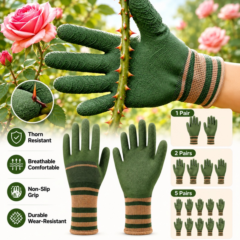 Garden Gloves Thorn Proof - Multifunctionele tuinhandschoenen Anti-doorn Waterdicht Snijbestendig Antislip