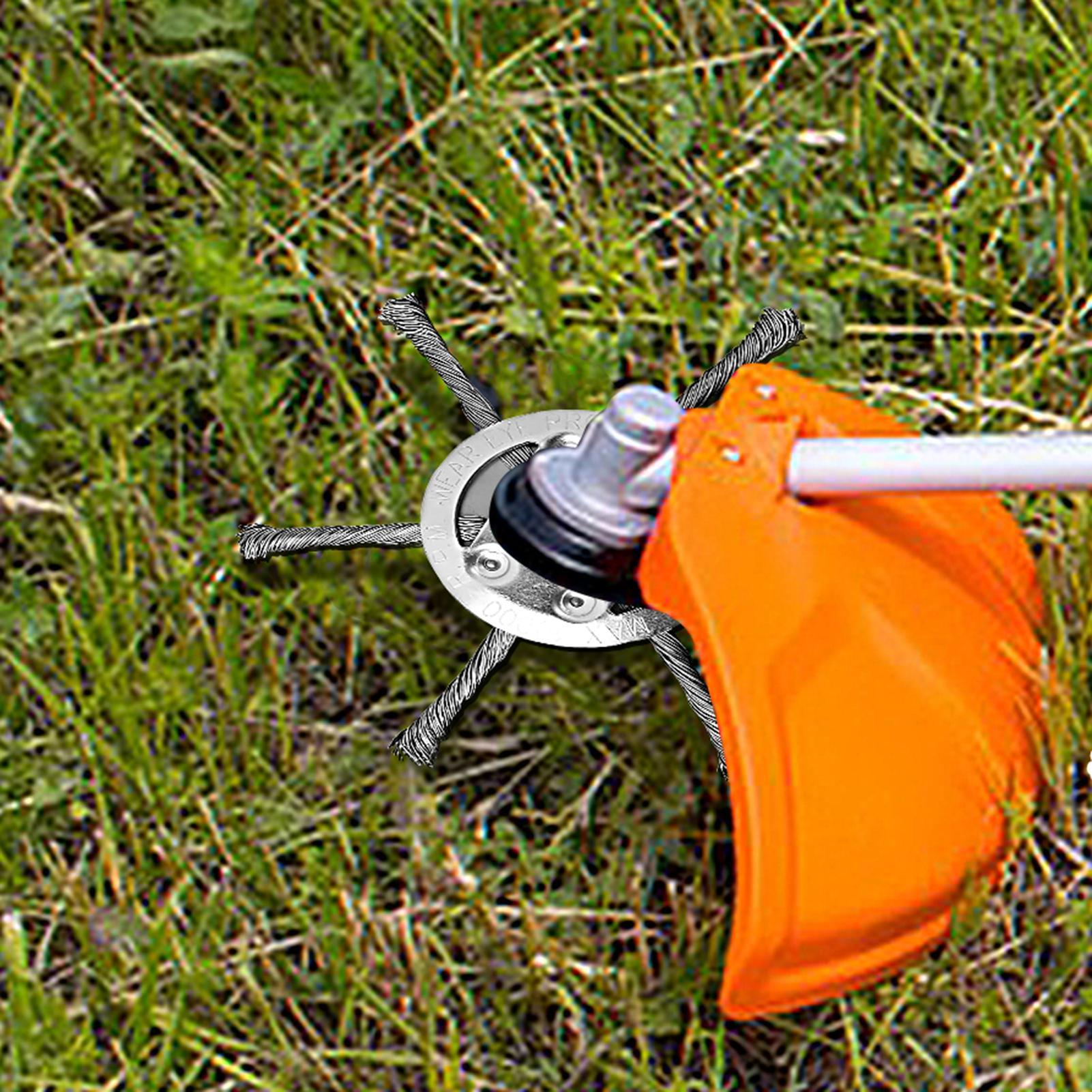 Gardening Tools For Women - Stalen grastrimmerkop, veilige draad, onkruidmes, tuin