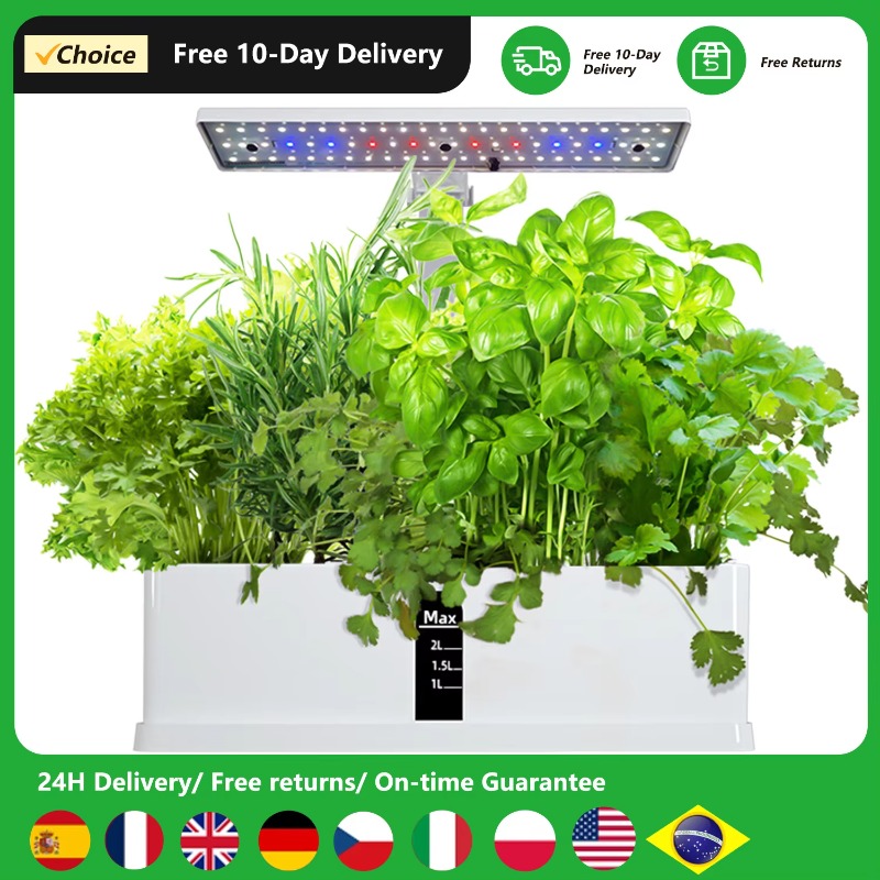 Hydroponic System - 9 Pods Smart Hydroponics Kweeksysteem Indoor