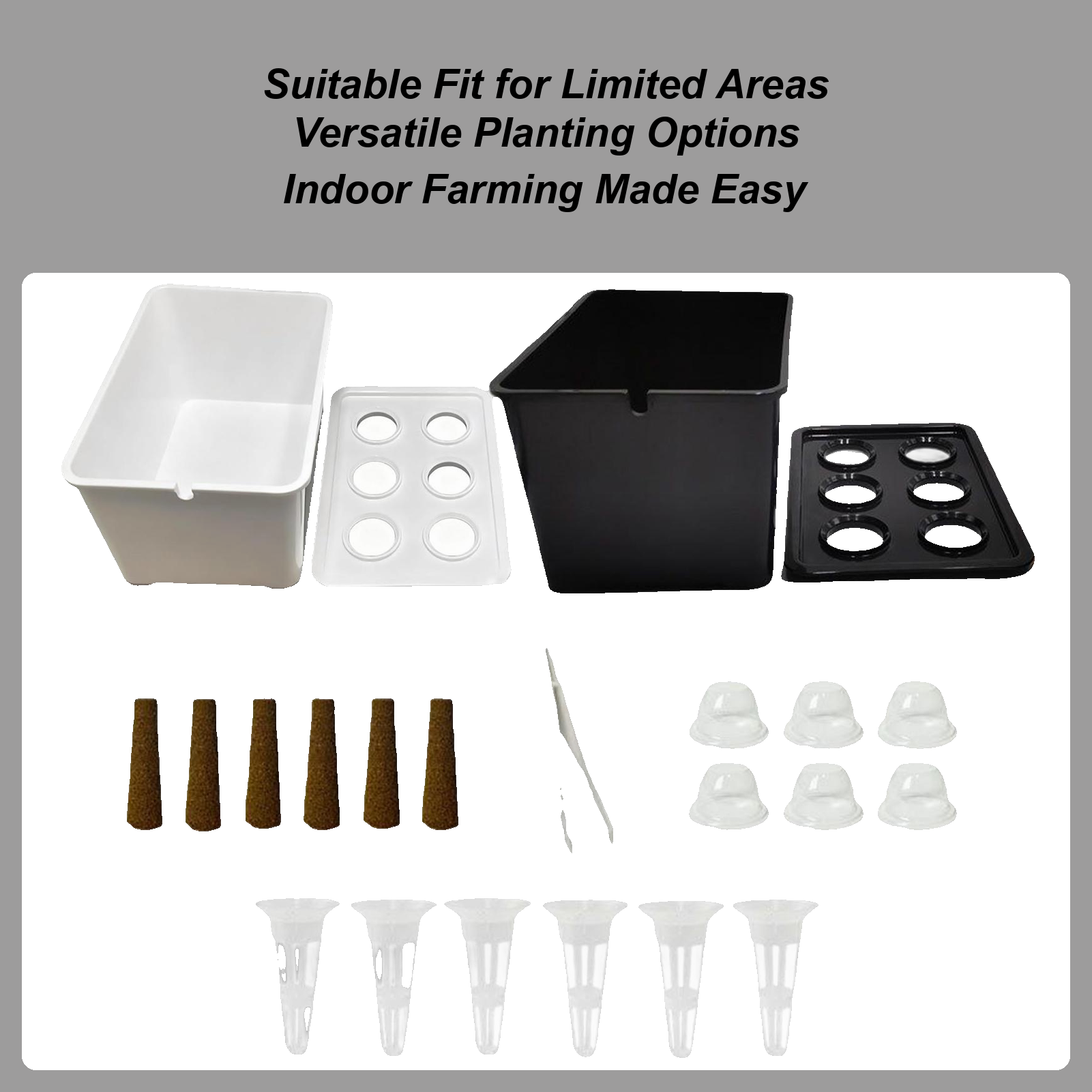 Hydroponic System - Hydrocultuur plantkit Beginnersvriendelijke uitrusting Home Hydrocultuur