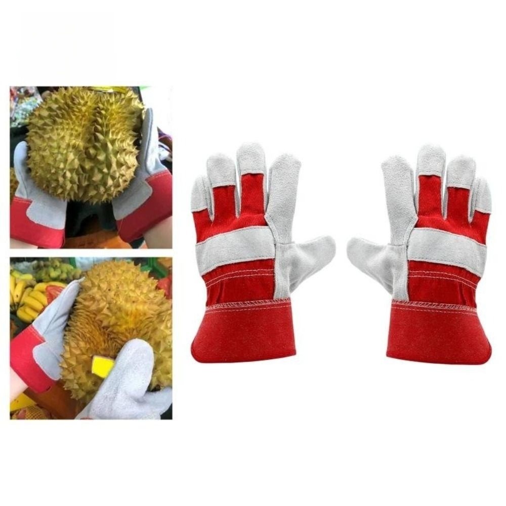 Garden Gloves Thorn Proof - Tuinhandschoenen van rundleer Hittebestendige veiligheidshandschoenen voor