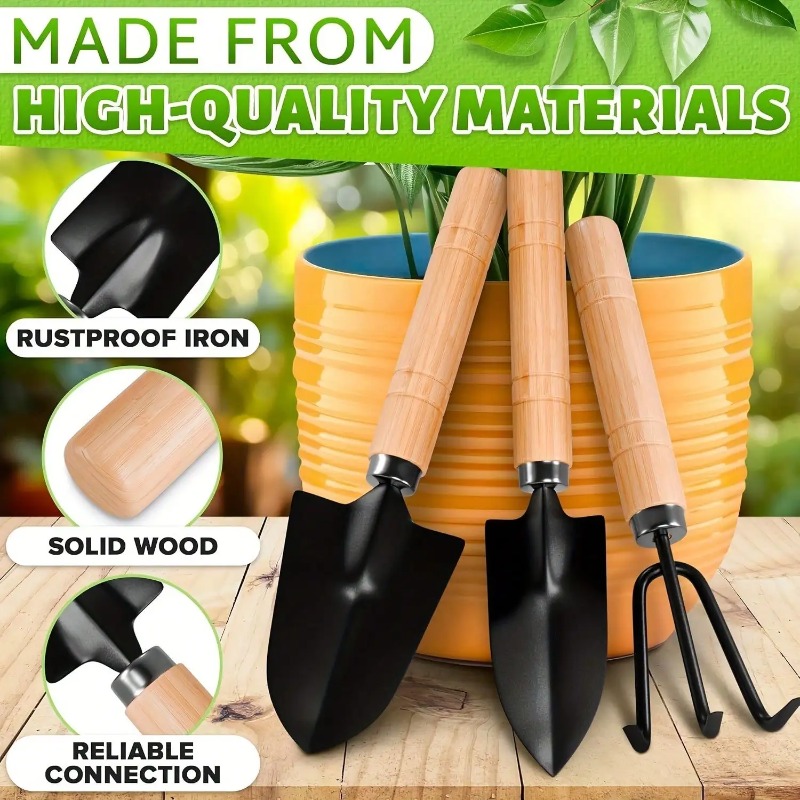 Gardening Tools Rake - 3PC/1Set Mini Tuingereedschap Set Draagbare Kleine