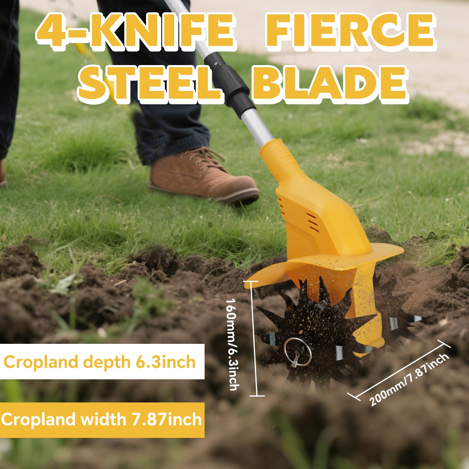 330RPM Draadloze Borstelloze A - Gardening Tools Rake recensie en prijs