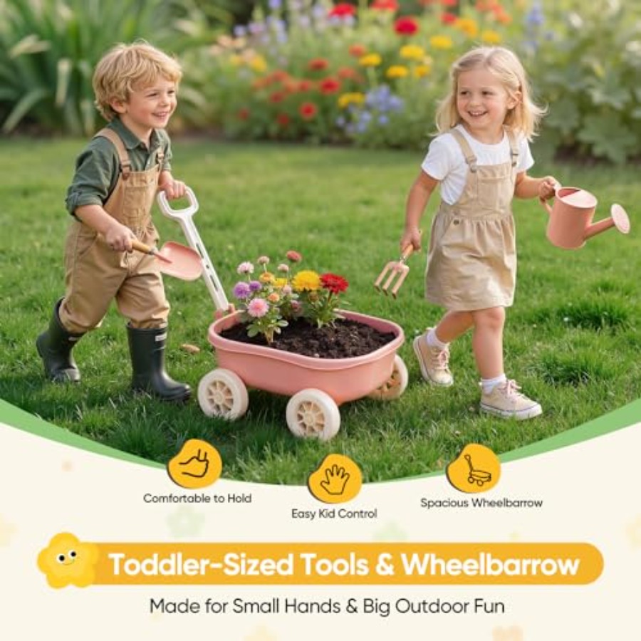 Tuinset met kruiwagen, 11-deli - Gardening Tools Japan recensie en prijs