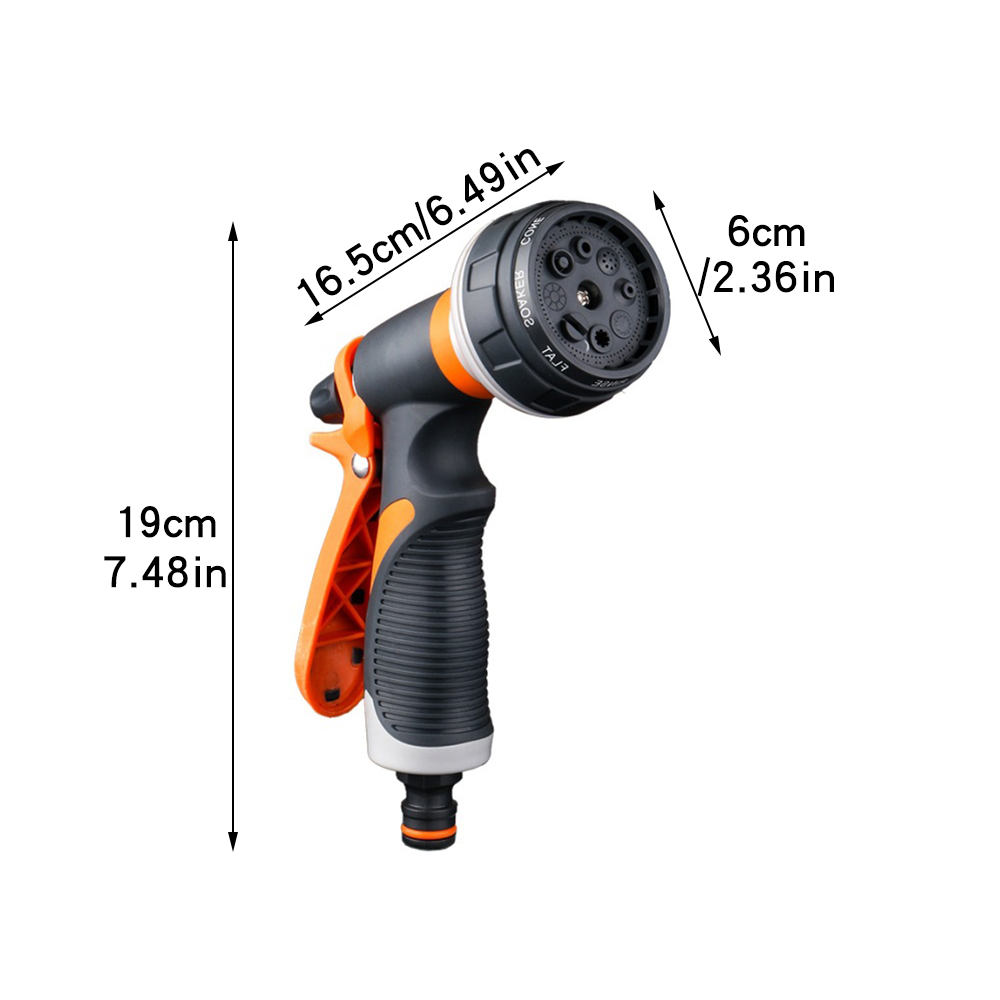 8-patroon tuinwaterpistool sla - Gardening Tools Types recensie en prijs