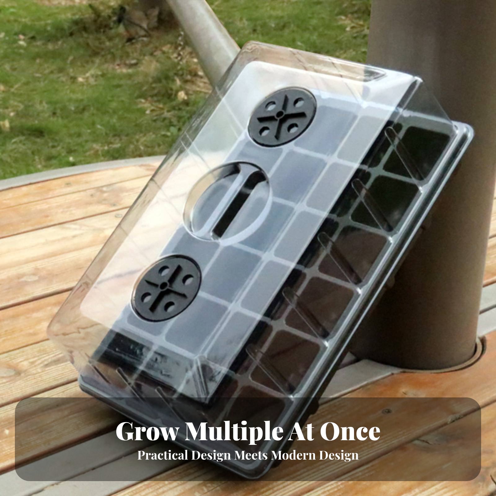 24-delige kweekbak met transpa - Propagation Tray Dome recensie en prijs