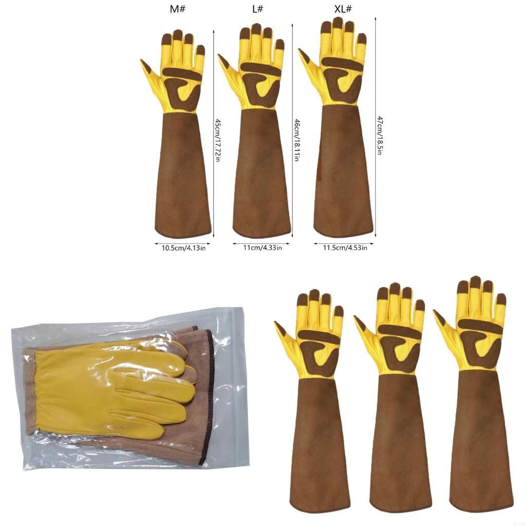 F19B Leren rozensnoeihandschoe - Garden Gloves Thorn Proof recensie en prijs