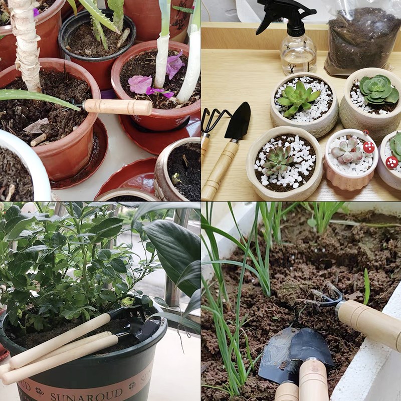 3-delige mini-tuinwerktuigset  - Gardening Tools Rake recensie en prijs