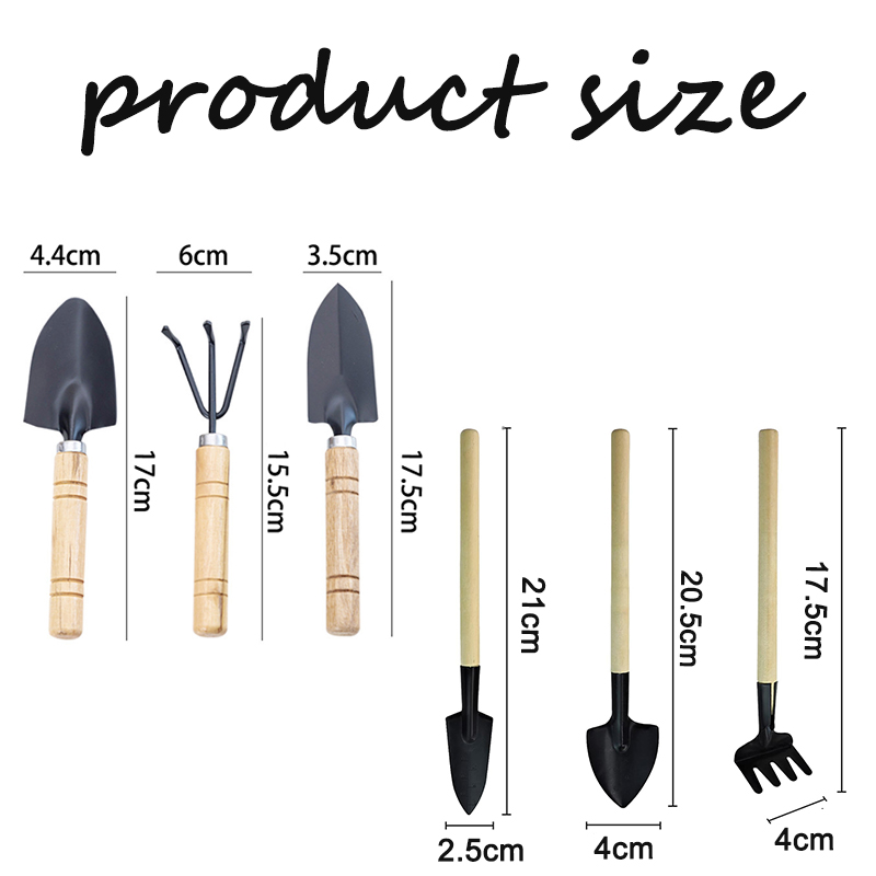 3-delige mini-tuinwerktuigset  - Gardening Tools Rake recensie en prijs