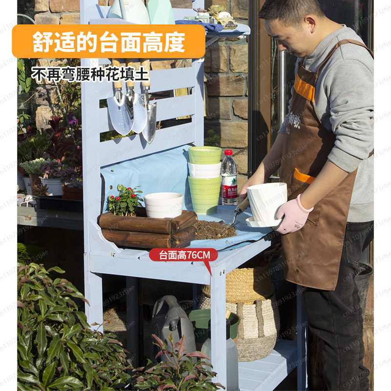 Massief houten succulente tuin - Gardening Tools Japan recensie en prijs