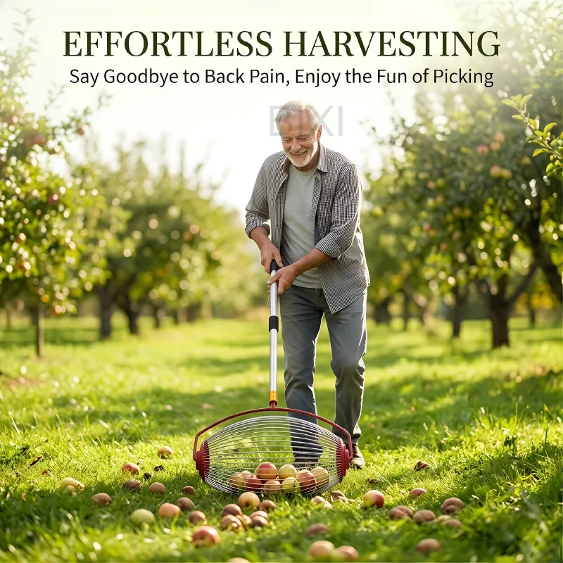Trommelvormige notenverzamelaa - Gardening Tools Types recensie en prijs