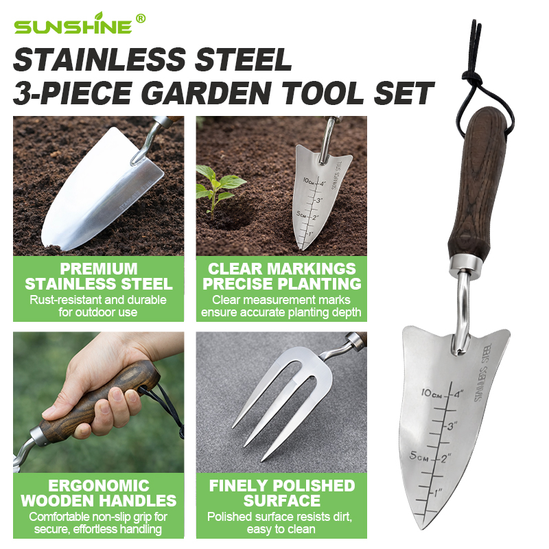 Tuin Gereedschap Set 3-delig M - Gardening Tools Rake recensie en prijs