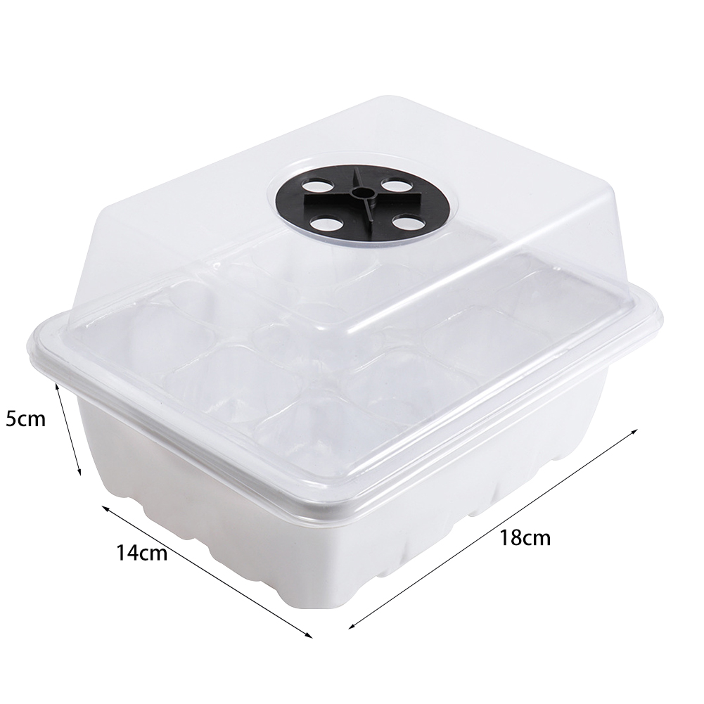 12-gaats zaaitray met vochtigh - Propagation Tray Dome recensie en prijs