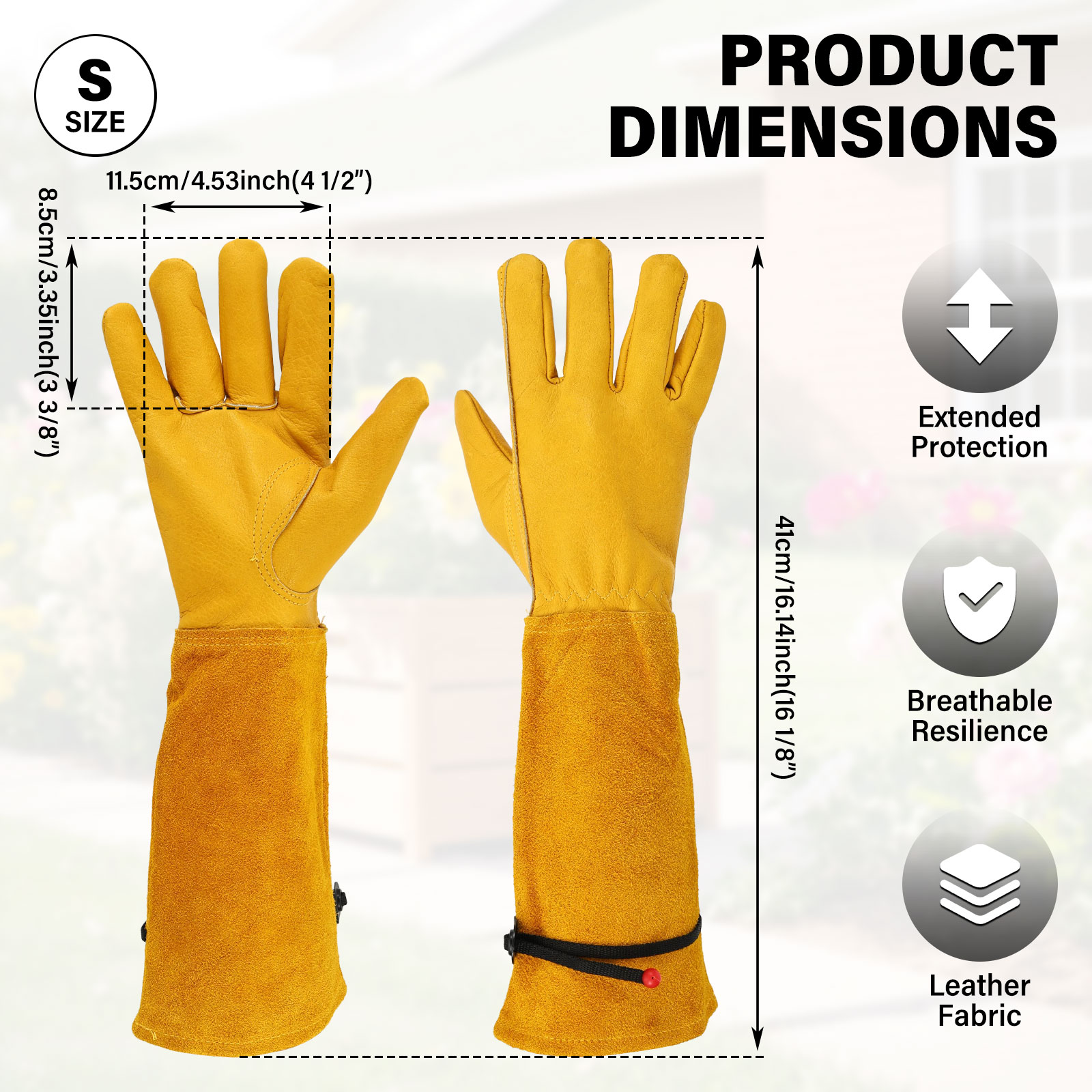 Lange tuinhandschoenen van lee - Garden Gloves Thorn Proof recensie en prijs
