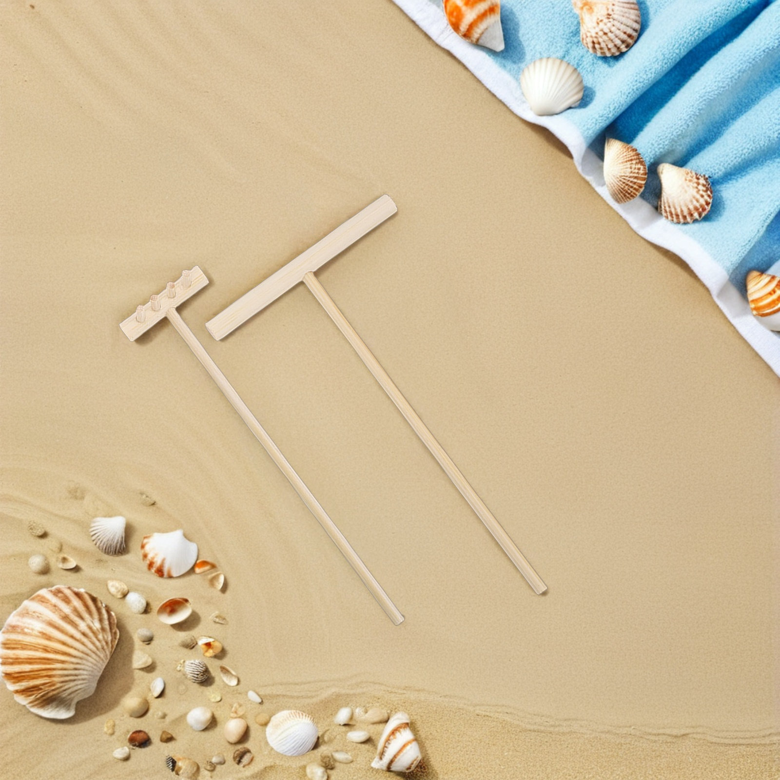 5-delige mini bamboe zen-tuin  - Gardening Tools Rake recensie en prijs
